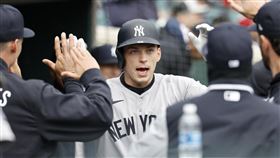 ▲新秀萊斯（Ben Rice）開轟，洋基中止近期3連敗。（圖／路透社／達志影像）