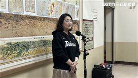 ▲吳思瑤地圖區受訪，回應川普宣布對等關稅暫停實施90天，各國統一調降至10%。（圖／記者詹宜庭攝影）