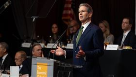 消息人士稱，美國財政部長貝森特力勸川普重視關稅戰的「終局」：與他國談判。（圖／翻攝自X@SecScottBessent）