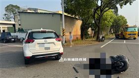 台南,車禍,新市,台一線,死亡,翻攝台南道路救援（張家班）