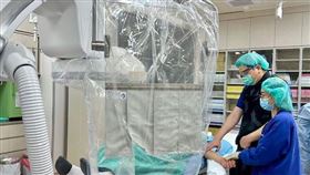 ▲心臟支架置放手術。（圖／衛生福利部桃園醫院提供）