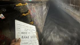 下水道,沖走,桃園,工人,涵管（圖／桃園市府勞檢處提供）