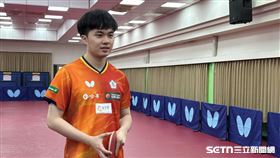 ▲台灣桌球一哥林昀儒。（圖／記者蔡厚瑄攝影）