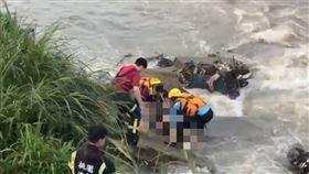 桃園市勞檢處,桃園,工人,業主,下水道,浮屍,工程,職安法,大園區,南崁溪▲圖片描述。（圖／翻攝畫面）