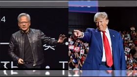 ▲黃仁勳海湖赴宴川普　H20禁令突放寬！DeepSeek受惠　要起飛了？（圖／翻攝自白宮、NVIDIA官網）