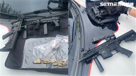 張男,高雄,楠梓區,毒品,槍砲,長槍,子彈,強盜,同夥,嫌疑,醫院▲圖片描述。（圖／翻攝畫面）