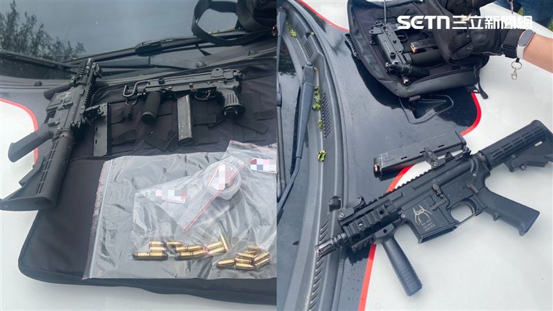 丟包友人害命 2嫌落網攤開「火力」超驚人