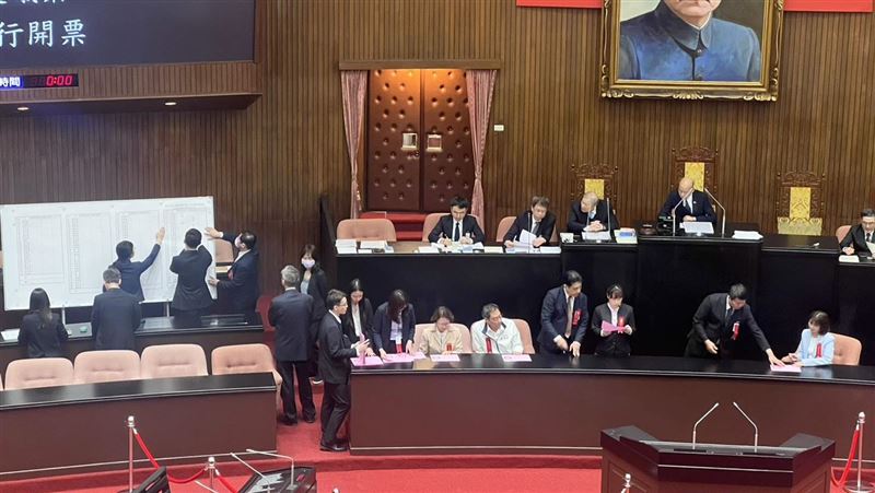 新／警察人事條例覆議案62：50　未通過