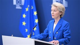 歐盟執委會主席范德賴恩（Ursula von der Leyen）（圖／翻攝自@vonderleyen X平台）