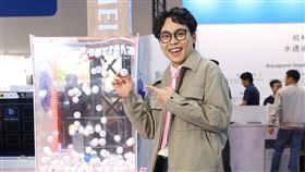 賀瓏擔任奇美家電品牌大使。（圖／奇美家電提供）