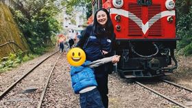 歐陽靖與兒子感情很好。（圖／翻攝自歐陽靖臉書）