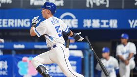 ▲富邦悍將戴培峰敲出生涯第二支三壘安打。（圖／富邦悍將提供） 