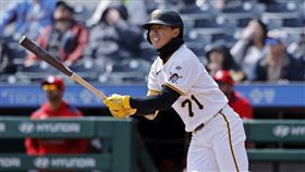 ▲鄭宗哲大聯盟生涯首安被對手美技沒收。（圖／美聯社／達志影像）