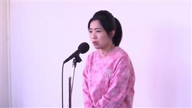 ▲徐巧芯誤指共諜11日再出面澄清並六度鞠躬道歉。（圖／翻攝畫面）