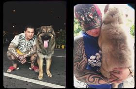 ▲館長愛犬大雄離世。（圖／翻攝自飆捍臉書）