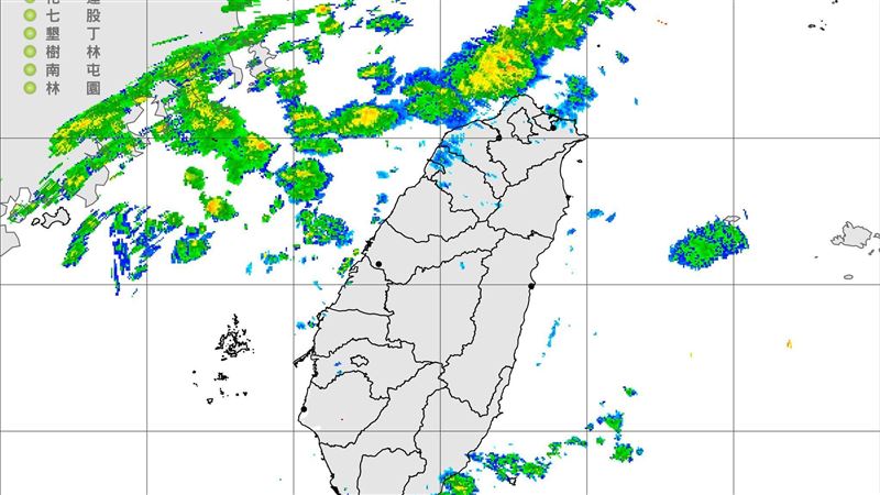 鋒面這時抵台灣海峽　大雷雨最劇時間曝光