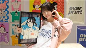 ▲日本女星Naenano第三度訪台擔任一日店長。（圖／yinhao提供） 