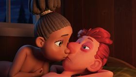 ▲阿詹與麗莎的青春初體驗。（圖／原創娛樂提供） 