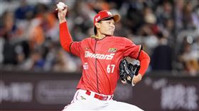 ▲曹祐齊繳出6局無失分好表現。（圖／味全龍提供） 