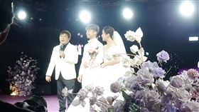 胡瓜現身當賴慧如婚禮證婚人。（圖／時代創藝提供）