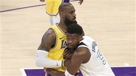 ▲明尼蘇達灰狼闖進季後賽，首輪將強碰洛杉磯湖人。（圖／美聯社／達志影像）