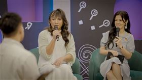 陳瑞莎（左）初主持超圈粉、咖啡糖賢齡開心回娘家（圖／原視提供）