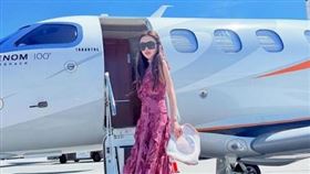 周揚青搭私人飛機飛美國朝聖Coachella科切拉音樂節（圖／翻攝自IG @周揚青）