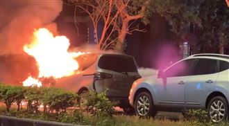 女友前夫鎖定他　新竹男轎車「被縱火」