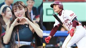 馬傑森敲出致勝長打。（圖／樂天桃猿提供）