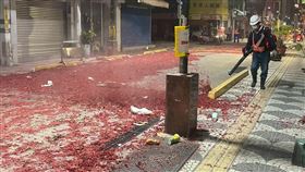 大甲媽,遶境,垃圾量,增加,清潔隊,環保,彰化（圖／彰化市清潔隊提供）