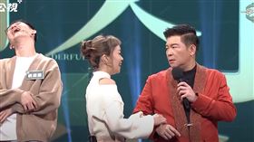 視網膜（左起）、大霈曾上曾國城節目（圖／翻攝一字千金YT）