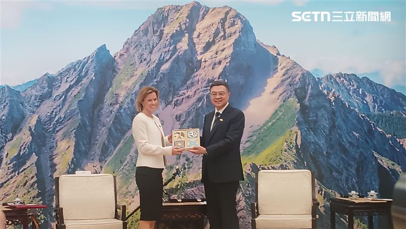 卓榮泰接見英駐台代表　盼助台加入CPTPP