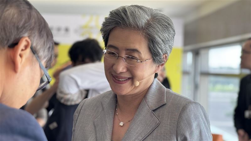 來台固樁？蘇姿丰台大演講後宴將請供應商