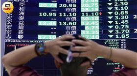 川普的關稅政策，造成全球金融市場動盪。（圖／CTWANT）