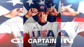 ▲賈吉（Aaron Judge）出戰2026年世界棒球經典賽，擔任美國隊隊長。（圖／翻攝自MLB推特）
