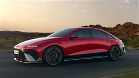 ▲Hyundai IONIQ 6 N Line電動車。（圖／翻攝Hyundai）