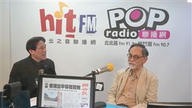 ▲林濁水接受專訪談罷免（圖／POP Radio提供） 