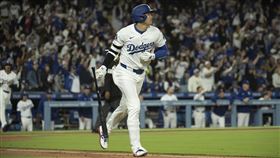 ▲洛杉磯道奇巨星大谷翔平睽違6場後再度開轟。（圖／美聯社／達志影像）