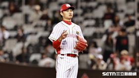 ▲中職36年例行賽，味全龍先發投手徐若熙。（圖／記者劉彥池攝影） 