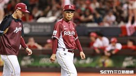 ▲中職36年例行賽，樂天桃猿總教練古久保健二。（圖／記者劉彥池攝影） 