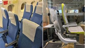 中國南方航空座椅變「超薄」，網喊根本酷刑！專家：恐釀人體受傷。（翻自微博）