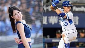 檸檬曾與申皓瑋傳出緋聞。（圖／翻攝自檸檬、申皓瑋IG）

