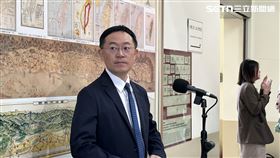 ▲李坤城受訪。（圖／記者詹宜庭攝影）