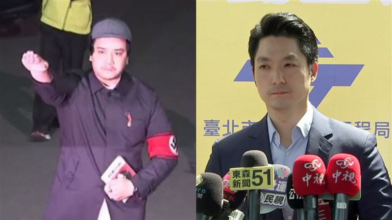 和朱立倫唱反調？蔣萬安譴責宋建樑納粹禮