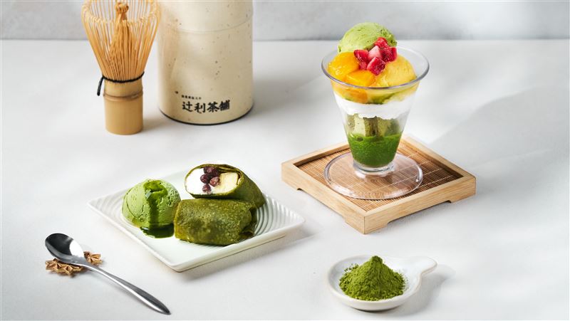 抹茶控衝了！壽司郎聯名百年老舖推2甜點