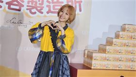 LuLu今天出席喜憨兒公益活動。（圖／記者蔡維歆攝影）