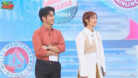 郭彥均（左）、莎莎提及台灣治安（圖／八大提供）