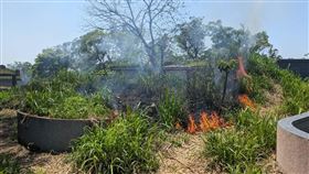 墓園,掃墓,金紙,火警（圖／翻攝畫面）