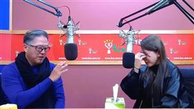 小優上王偉忠節目淚崩。（圖／翻攝自YouTube-中廣流行網頻道）