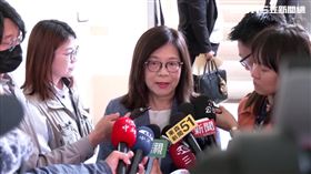 ▲海委會主委管碧玲表示海巡查到有三位中國居住證依程序辦理。（圖／翻攝畫面）